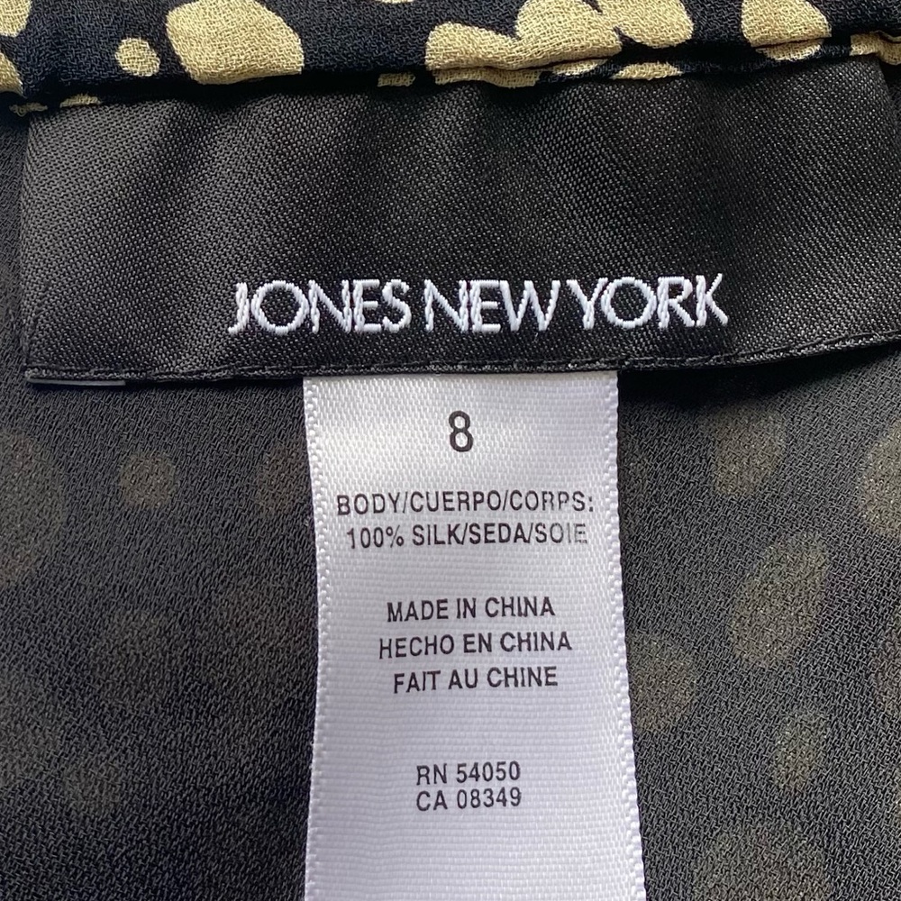 Jones New York Silk Skirt polka dot - Picture 8 of 9